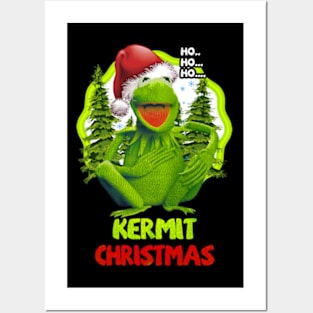 KERMIT CHRISTMAS Posters and Art